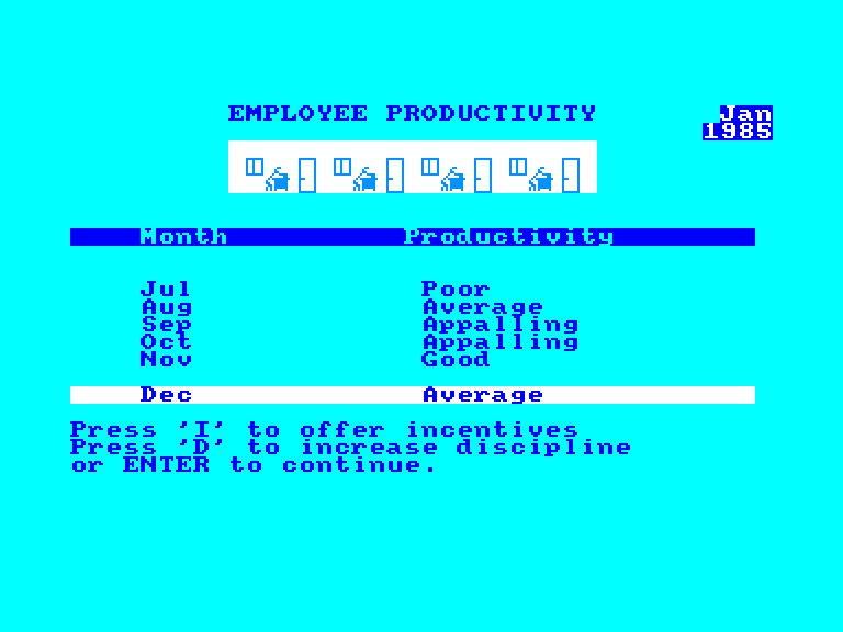 screenshot of the Amstrad CPC game Software star by GameBase CPC