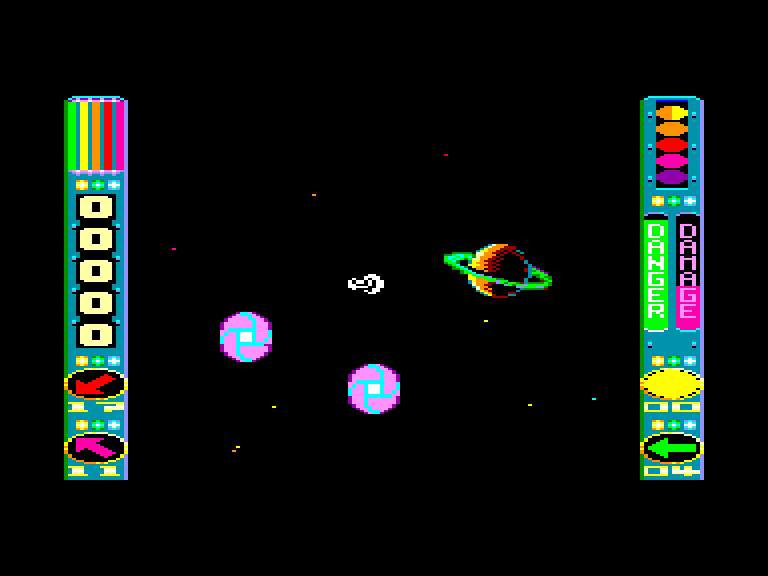 screenshot of the Amstrad CPC game Solar Empire by GameBase CPC