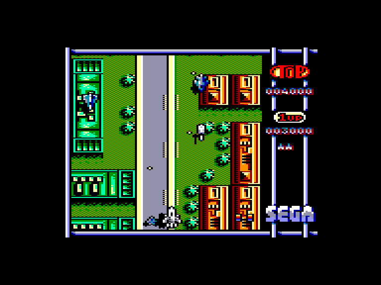 screenshot of the Amstrad CPC game Sonic Boom by GameBase CPC