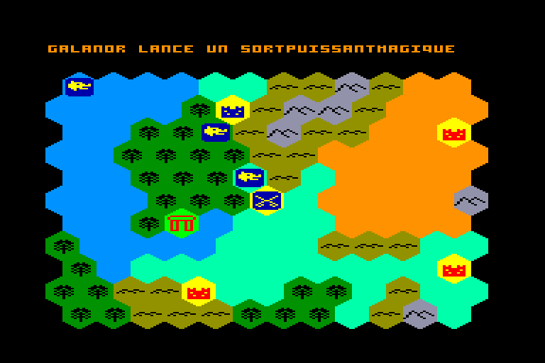 screenshot of the Amstrad CPC game Sorcerer Lord by GameBase CPC