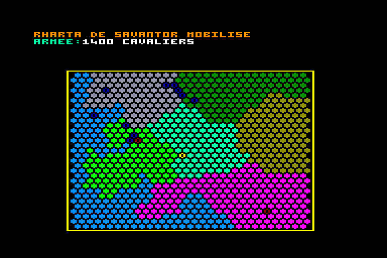 screenshot of the Amstrad CPC game Sorcerer Lord by GameBase CPC