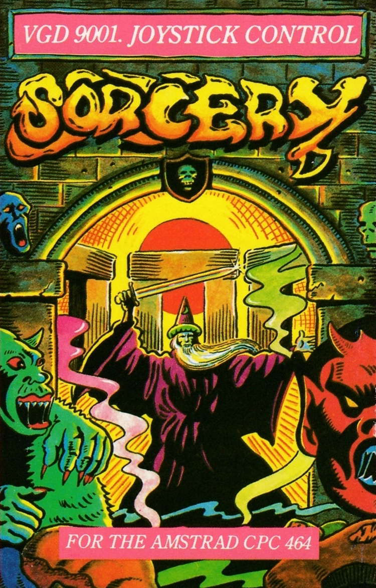 screenshot of the Amstrad CPC game Sorcery by GameBase CPC