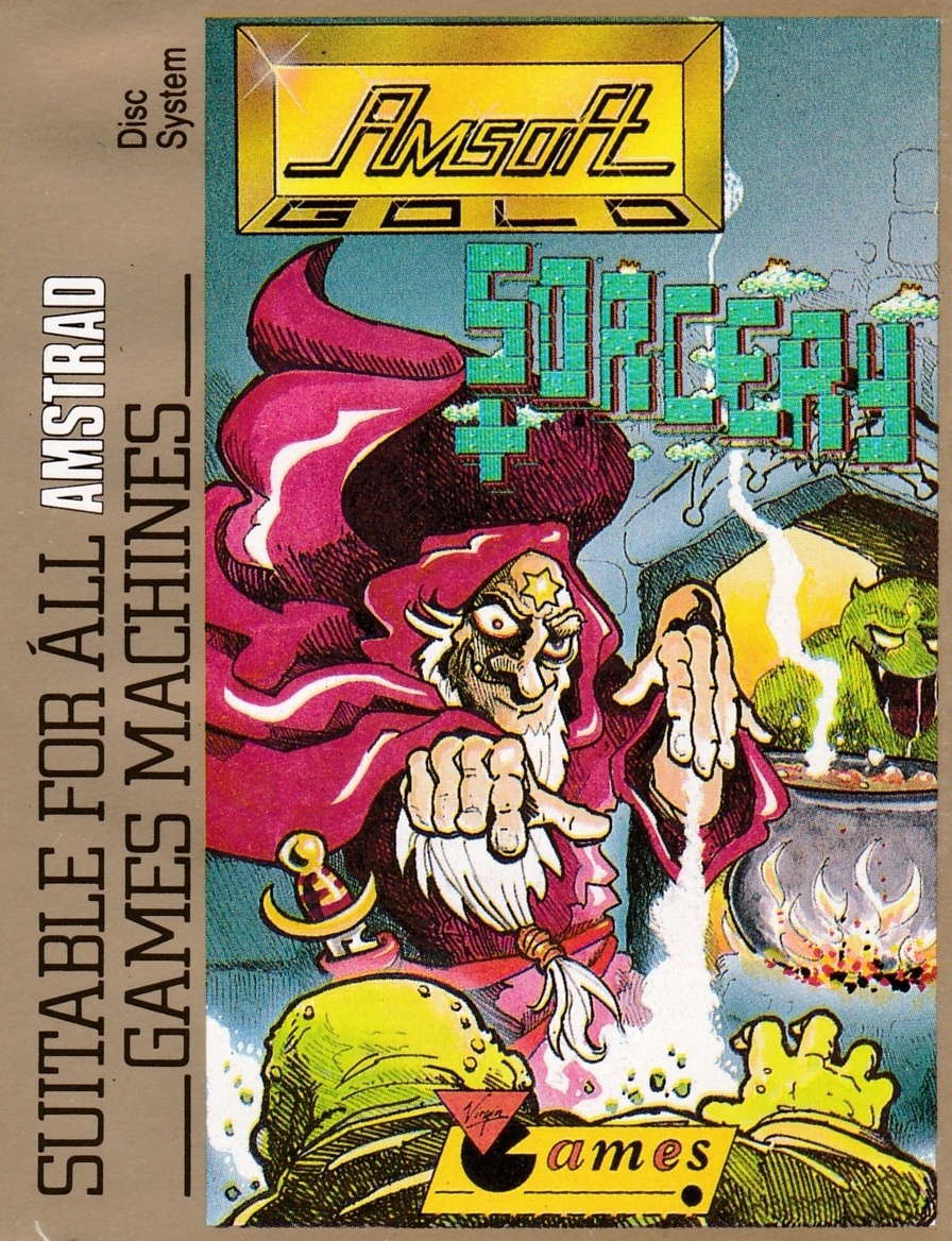 screenshot of the Amstrad CPC game Sorcery + by GameBase CPC