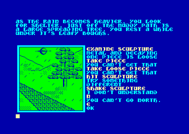 screenshot of the Amstrad CPC game Souls of darkon by GameBase CPC