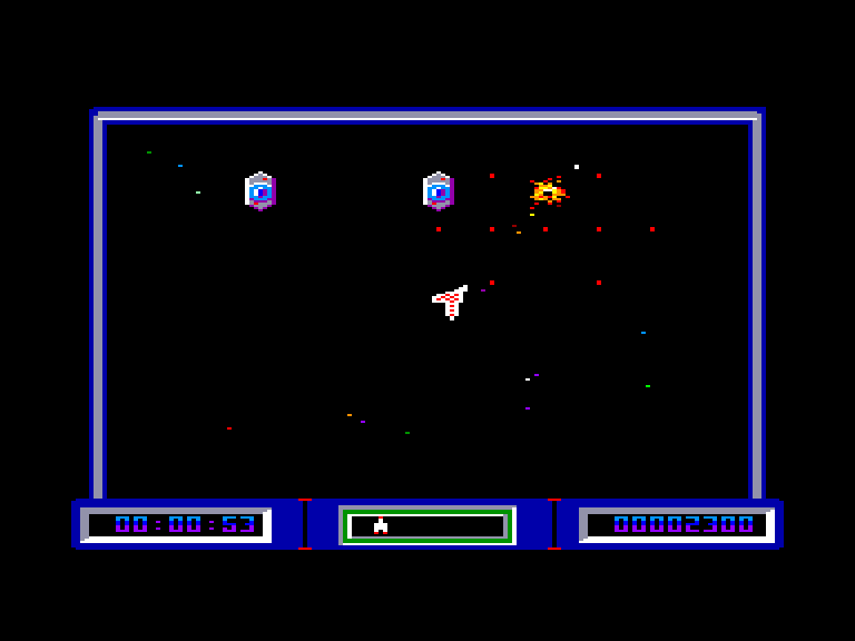 screenshot of the Amstrad CPC game Space ace by GameBase CPC
