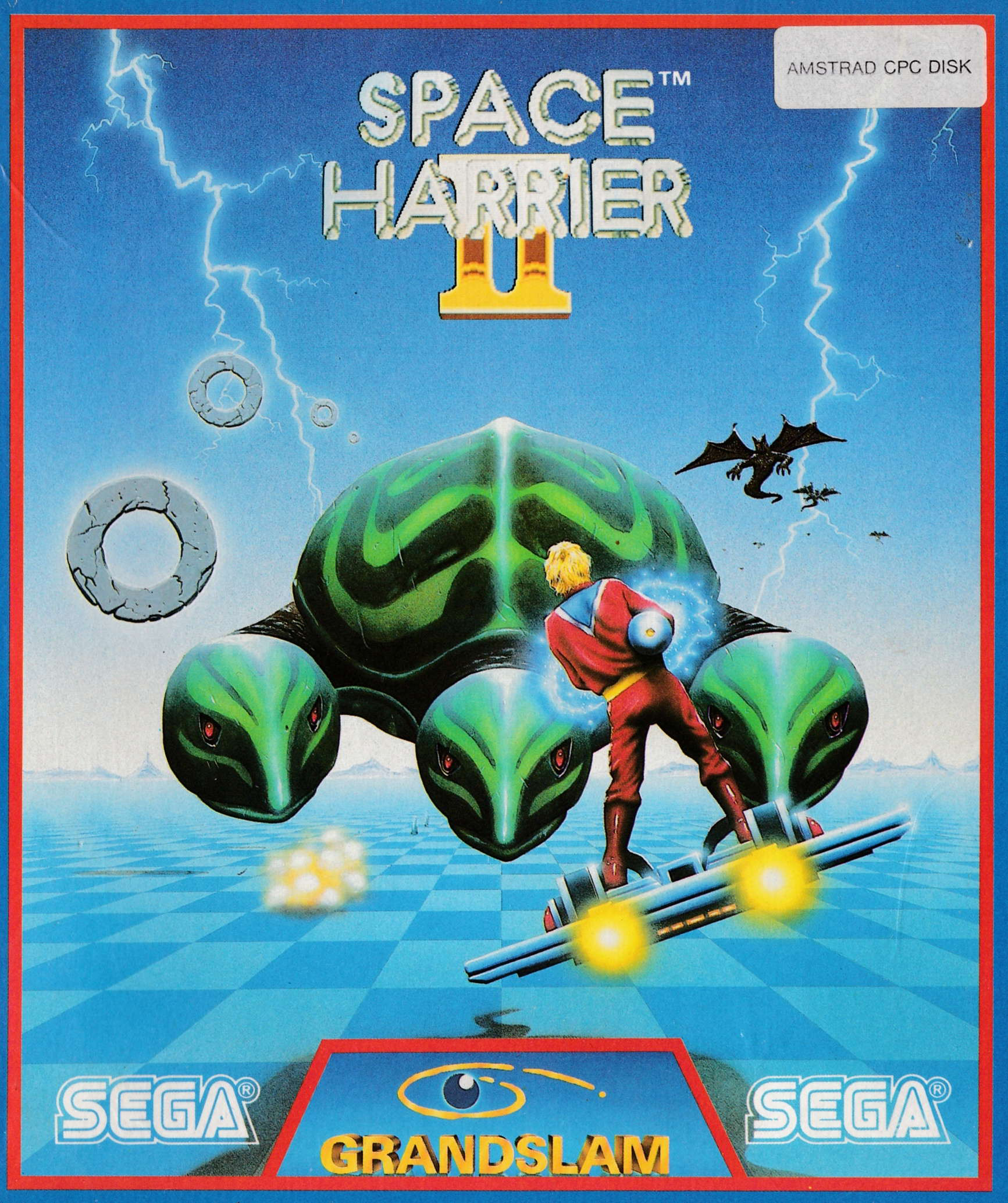 cover of the Amstrad CPC game Space Harrier II  by GameBase CPC