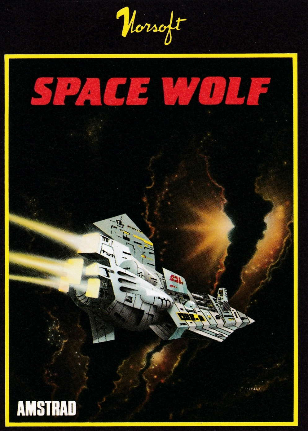 cover of the Amstrad CPC game Space Wolf  by GameBase CPC