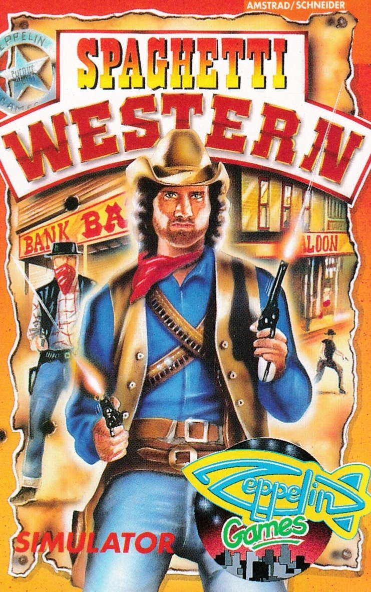 cover of the Amstrad CPC game Spaghetti Western Simulator  by GameBase CPC
