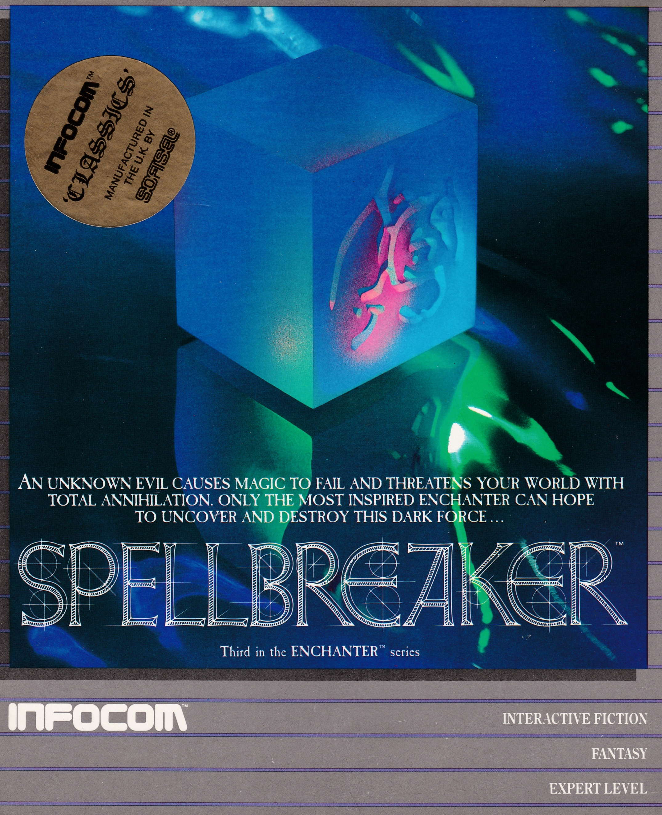 cover of the Amstrad CPC game Spellbreaker  by GameBase CPC