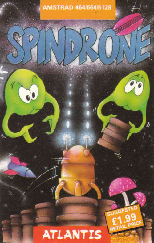 cover of the Amstrad CPC game Spindrone  by GameBase CPC