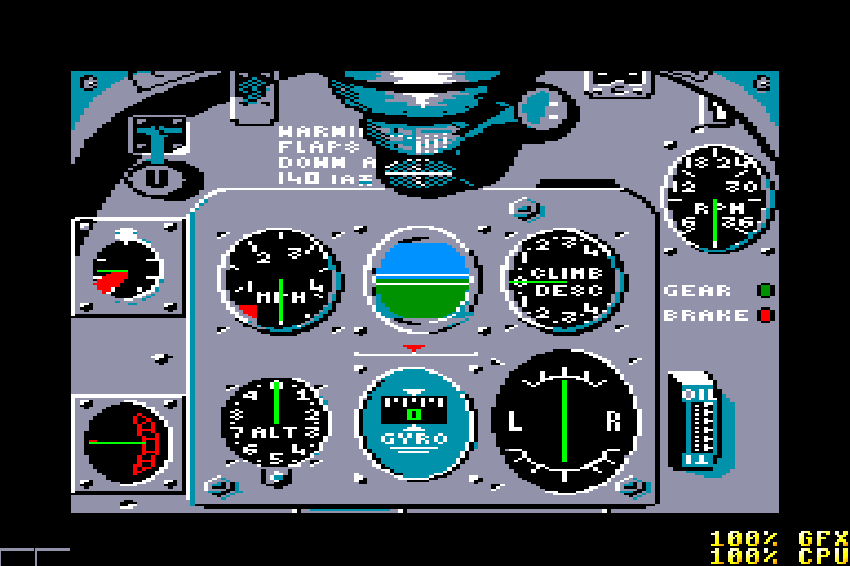 screenshot of the Amstrad CPC game Spitfire 40 by GameBase CPC