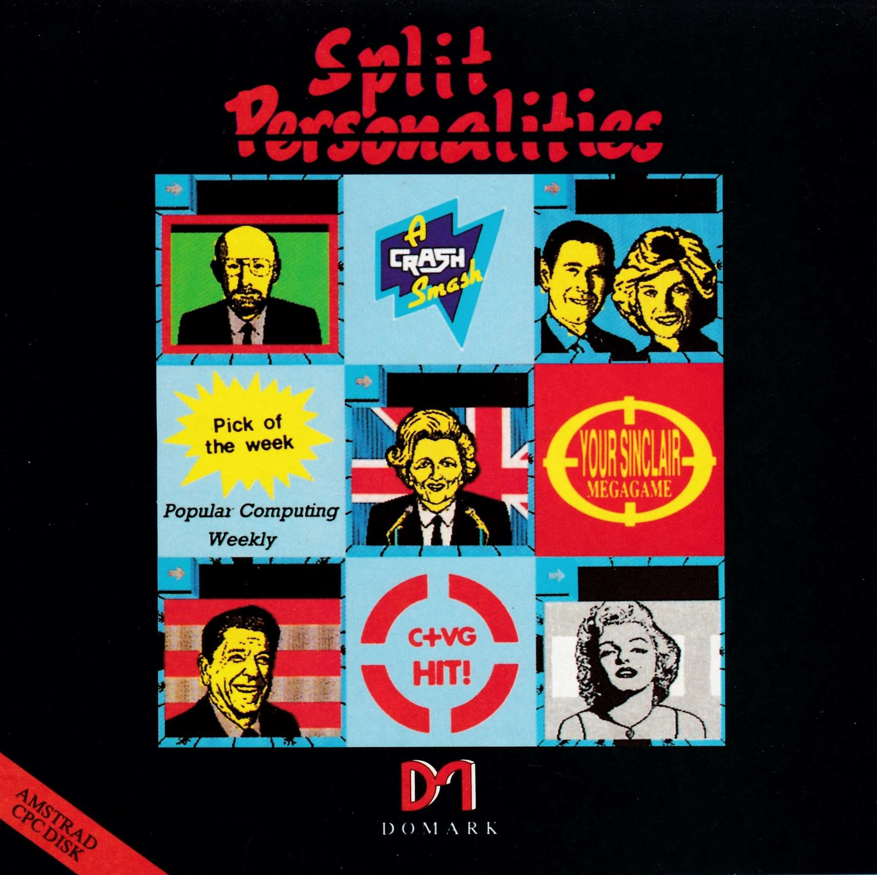 cover of the Amstrad CPC game Split Personalities  by GameBase CPC