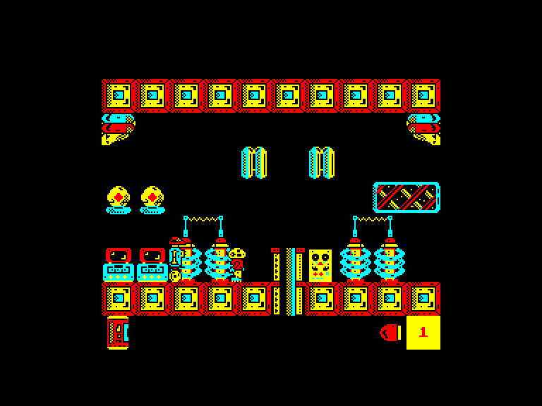 screenshot of the Amstrad CPC game Sputnik by GameBase CPC