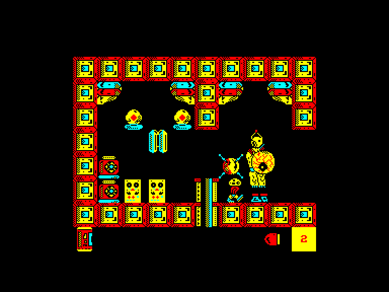 screenshot of the Amstrad CPC game Sputnik by GameBase CPC