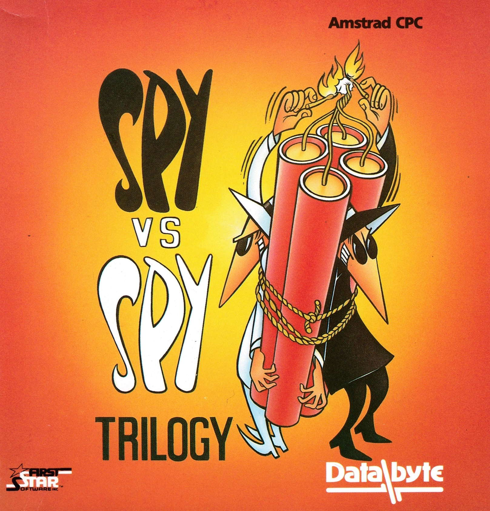 cover of the Amstrad CPC game Spy Vs Spy Trilogy  by GameBase CPC