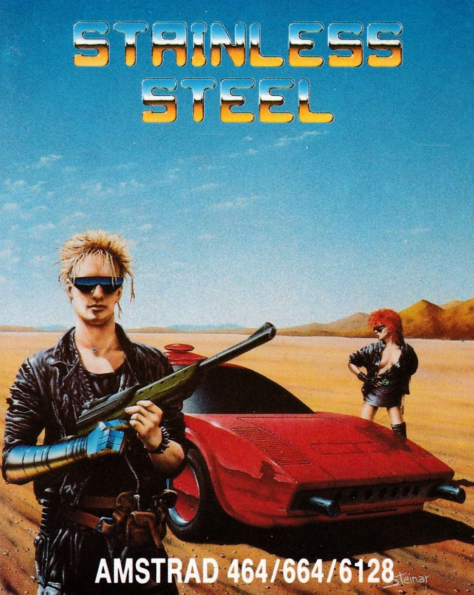 cover of the Amstrad CPC game Stainless Steel  by GameBase CPC