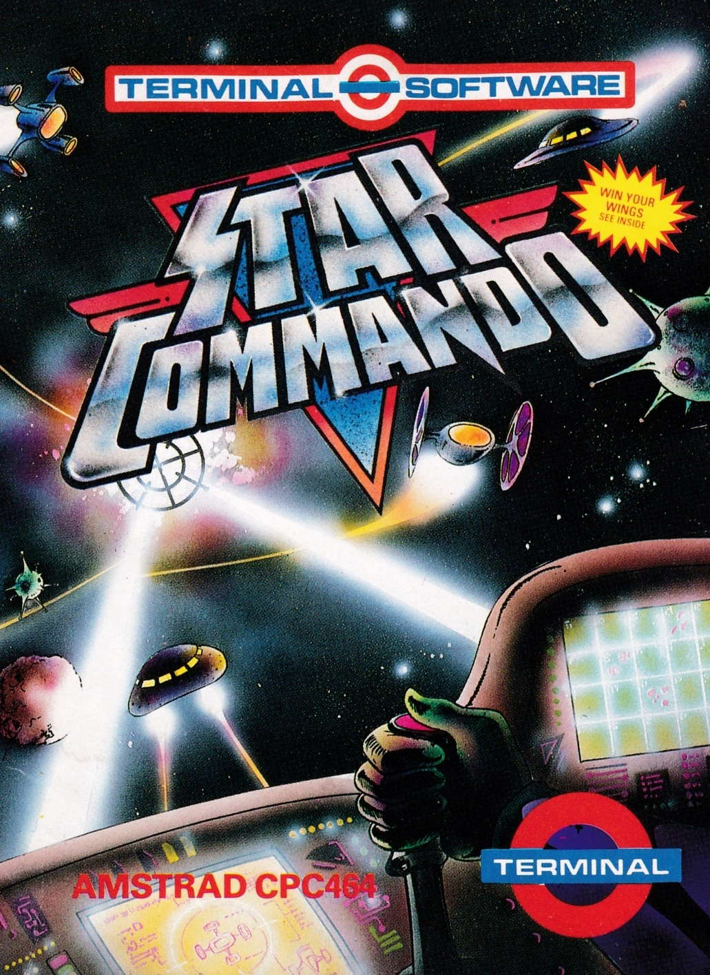 cover of the Amstrad CPC game Star Commando  by GameBase CPC
