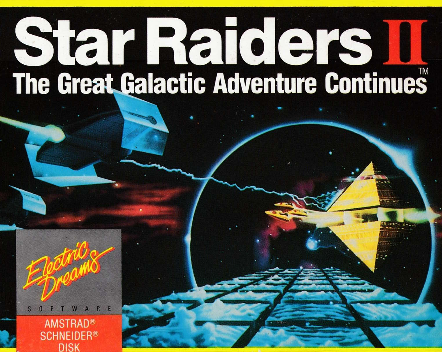 cover of the Amstrad CPC game Star Raiders II  by GameBase CPC