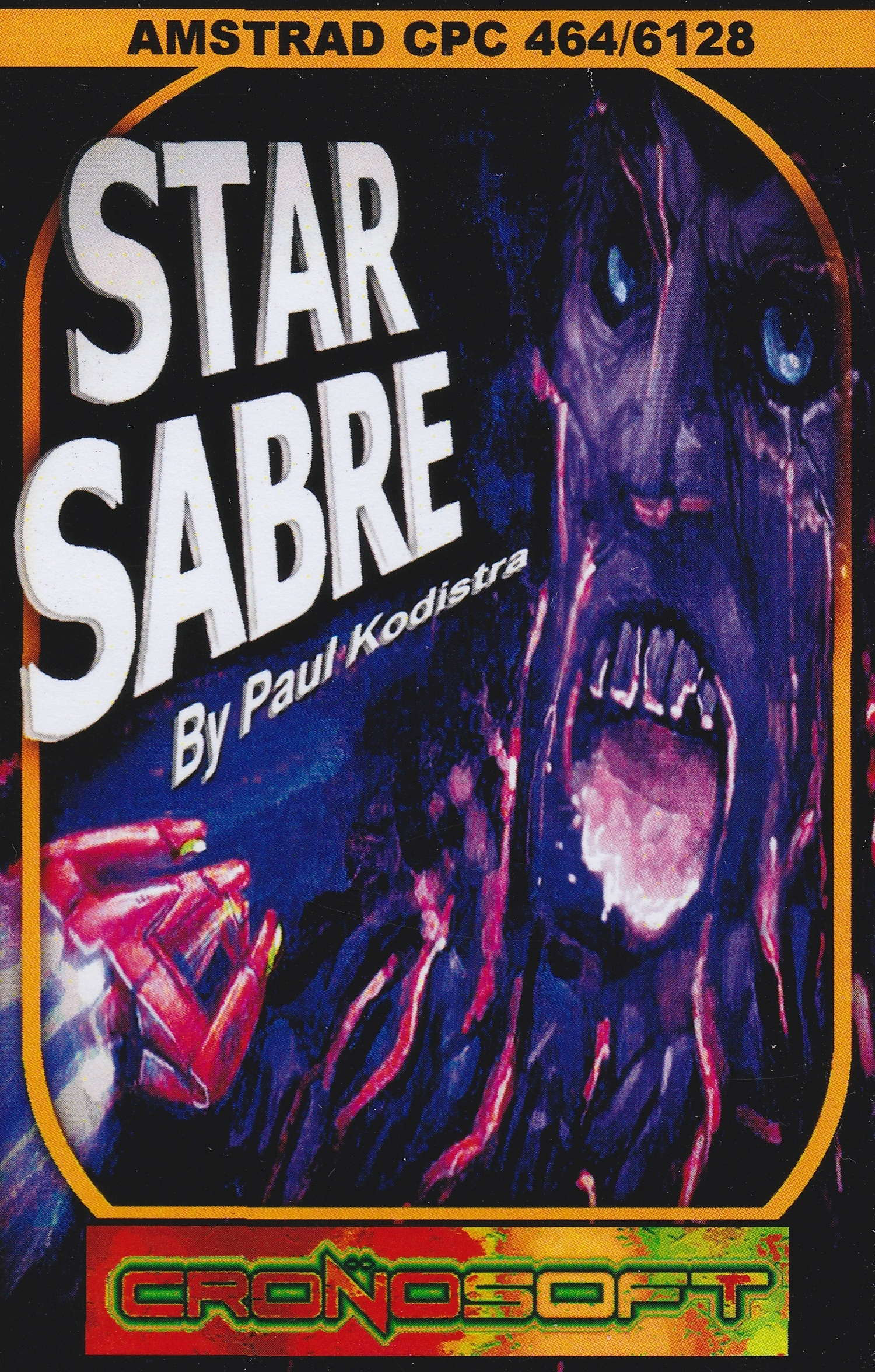 cover of the Amstrad CPC game Star Sabre  by GameBase CPC