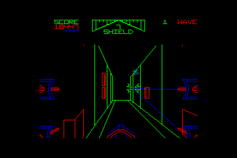 screenshot of the Amstrad CPC game Star Wars by GameBase CPC
