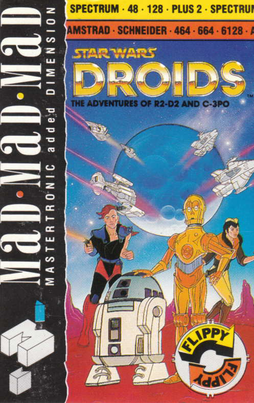 cover of the Amstrad CPC game Star Wars Droids  by GameBase CPC