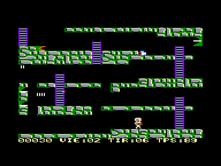screenshot of the Amstrad CPC game Starboy by GameBase CPC