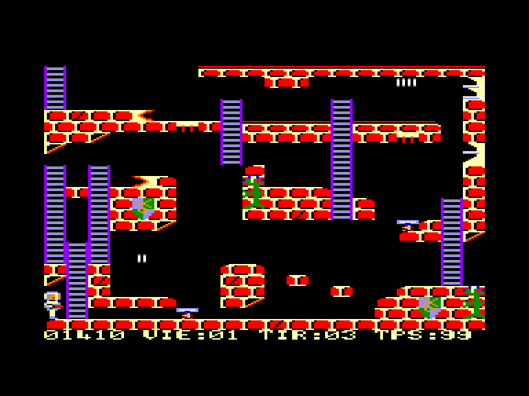 screenshot of the Amstrad CPC game Starboy by GameBase CPC