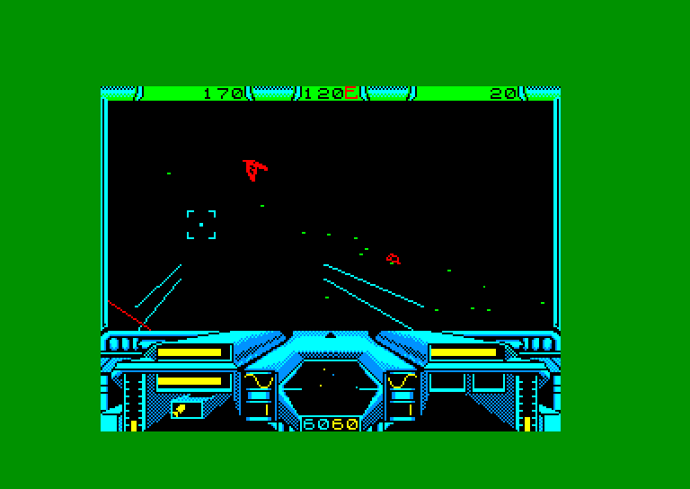 screenshot of the Amstrad CPC game Starglider by GameBase CPC