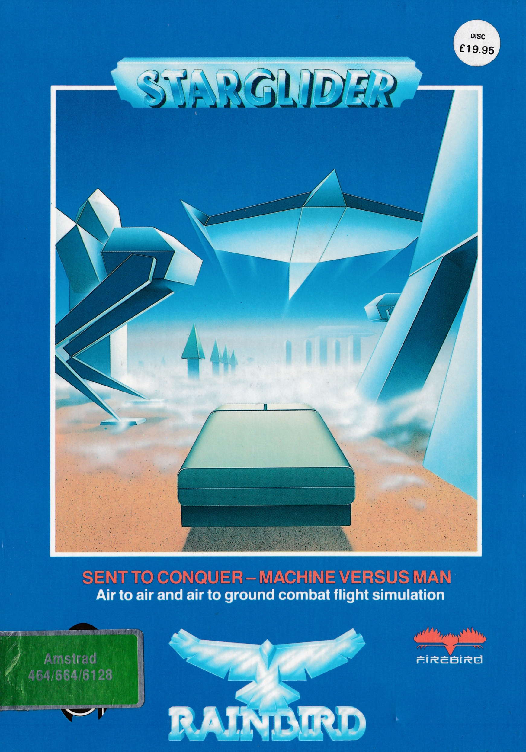 cover of the Amstrad CPC game Starglider  by GameBase CPC