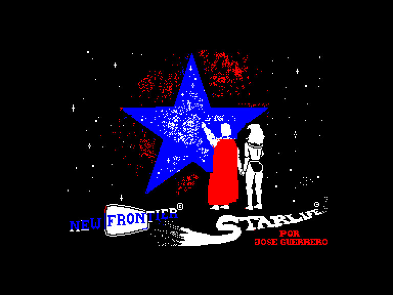 screenshot du jeu Amstrad CPC Starlife