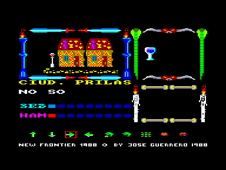 screenshot of the Amstrad CPC game Starlife by GameBase CPC