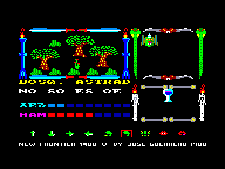 screenshot of the Amstrad CPC game Starlife by GameBase CPC