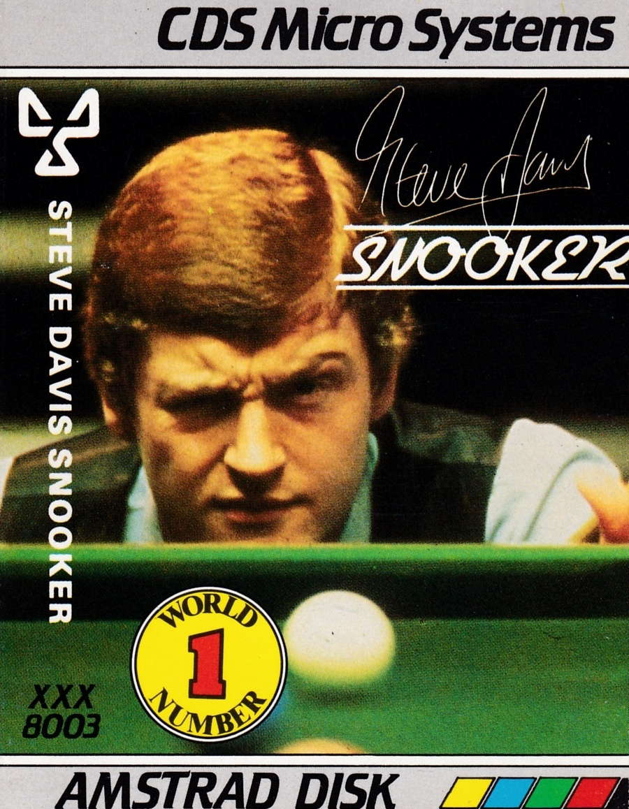 cover of the Amstrad CPC game Steve Davis Snooker  by GameBase CPC
