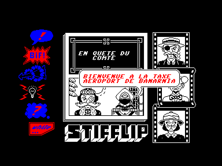 screenshot of the Amstrad CPC game Stifflip & Co by GameBase CPC