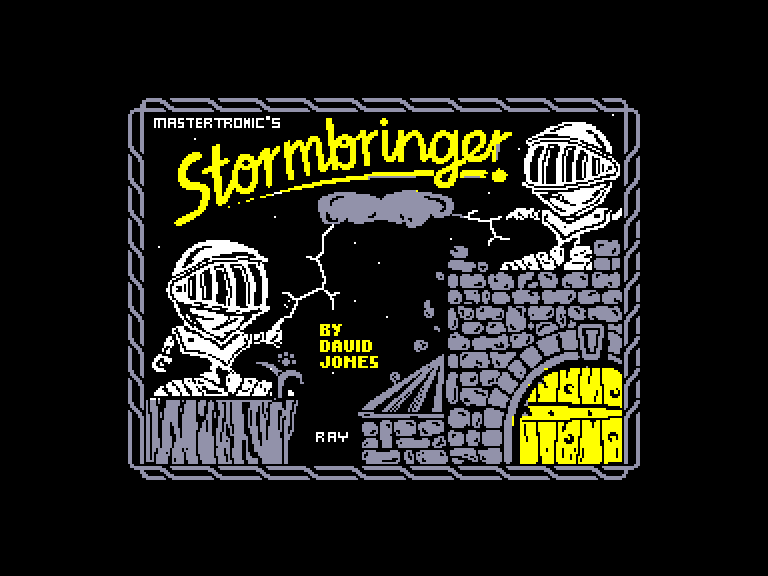screenshot of the Amstrad CPC game Stormbringer by GameBase CPC