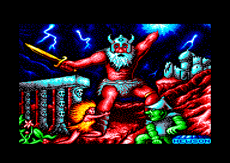 screenshot of the Amstrad CPC game Stormlord by GameBase CPC