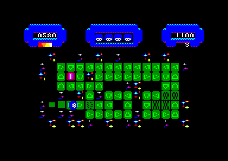 screenshot of the Amstrad CPC game Stranded by GameBase CPC