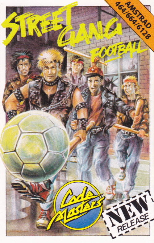 cover of the Amstrad CPC game Street Gang Football  by GameBase CPC