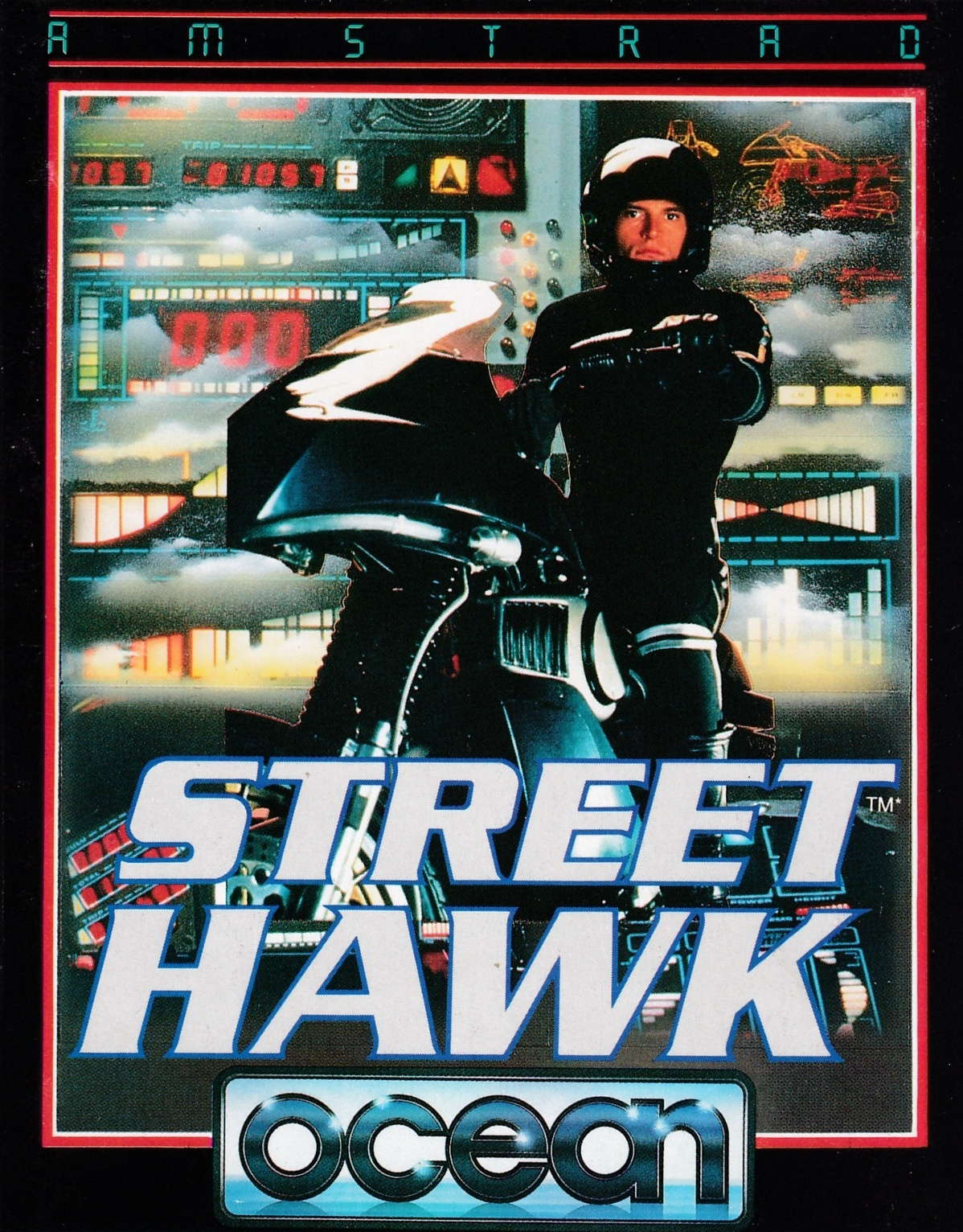 cover of the Amstrad CPC game Street Hawk  by GameBase CPC