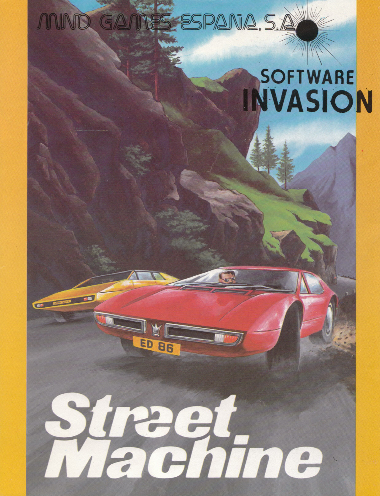 cover of the Amstrad CPC game Street Machine  by GameBase CPC