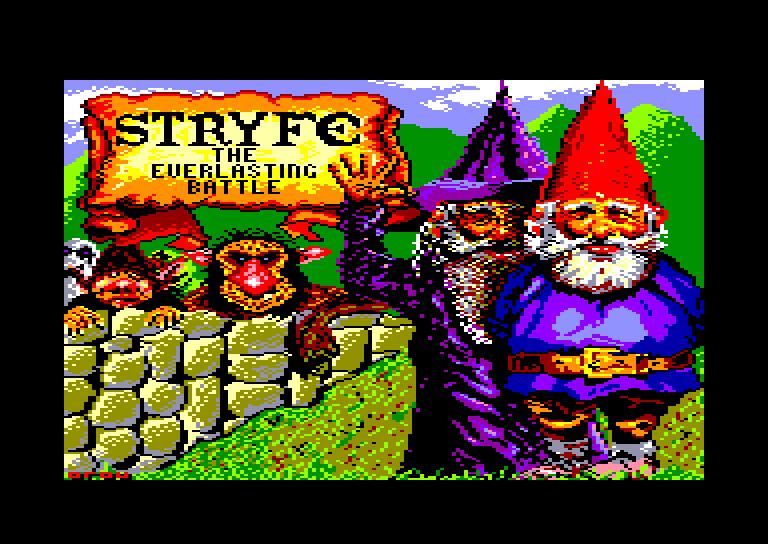 screenshot of the Amstrad CPC game Stryfe by GameBase CPC