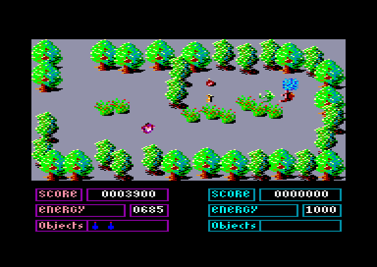 screenshot of the Amstrad CPC game Stryfe by GameBase CPC