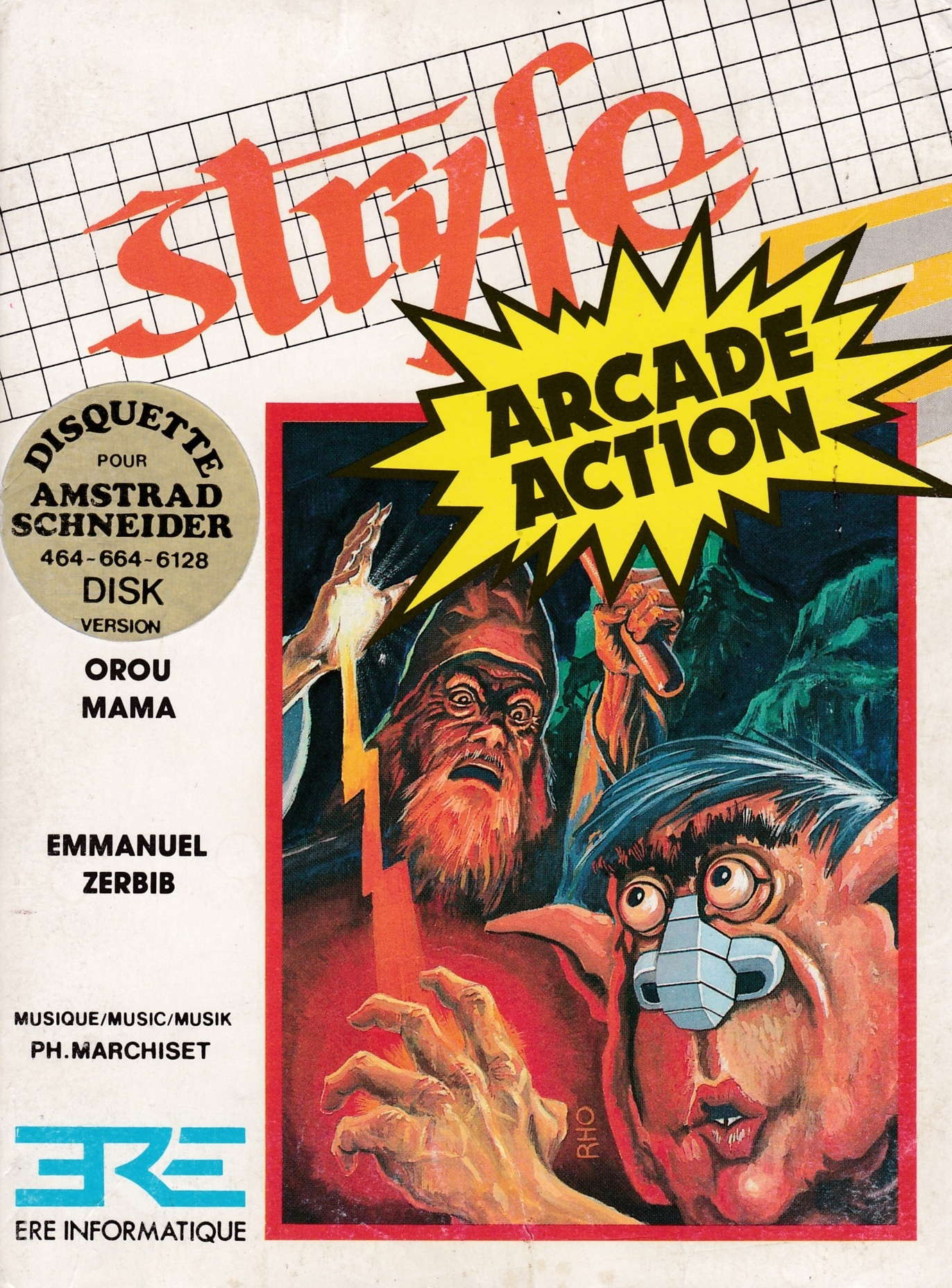 cover of the Amstrad CPC game Stryfe  by GameBase CPC