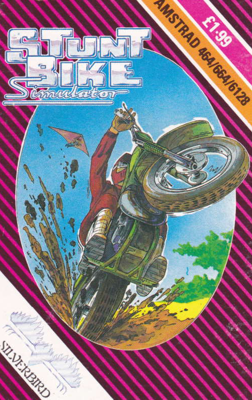 cover of the Amstrad CPC game Stunt Bike Simulator  by GameBase CPC