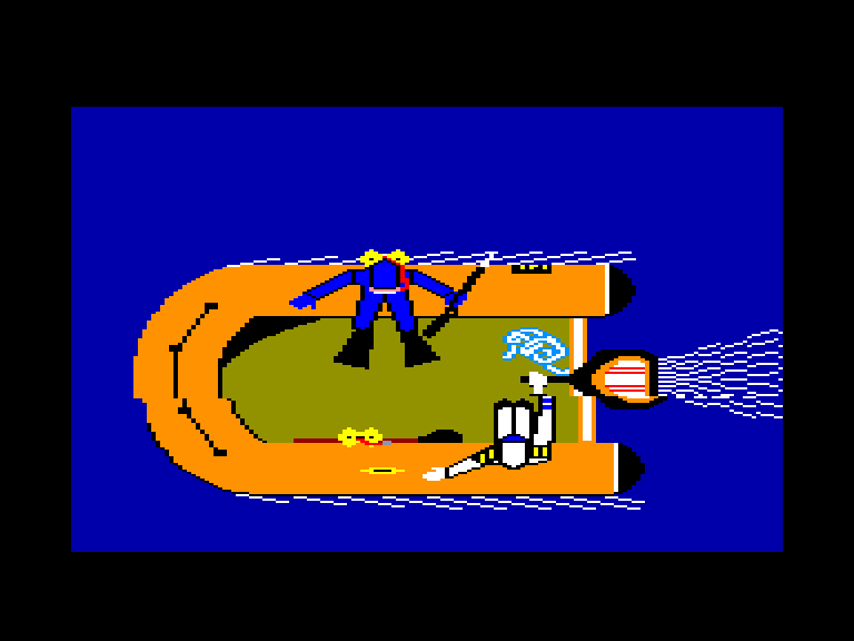 screenshot of the Amstrad CPC game Sub by GameBase CPC