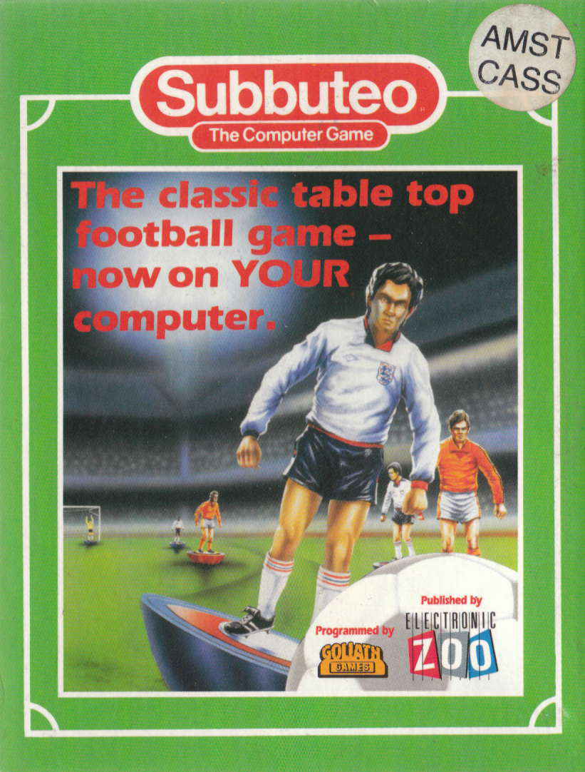 cover of the Amstrad CPC game Subbuteo  by GameBase CPC