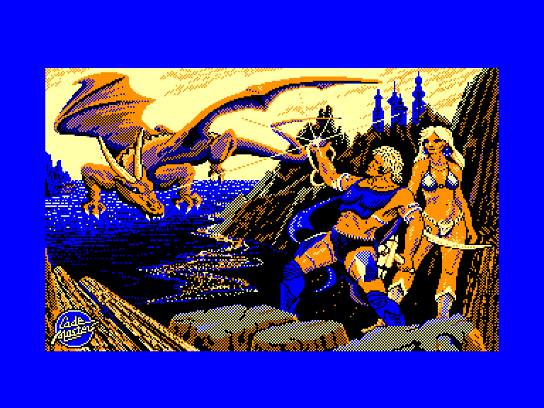 screenshot of the Amstrad CPC game Super hero