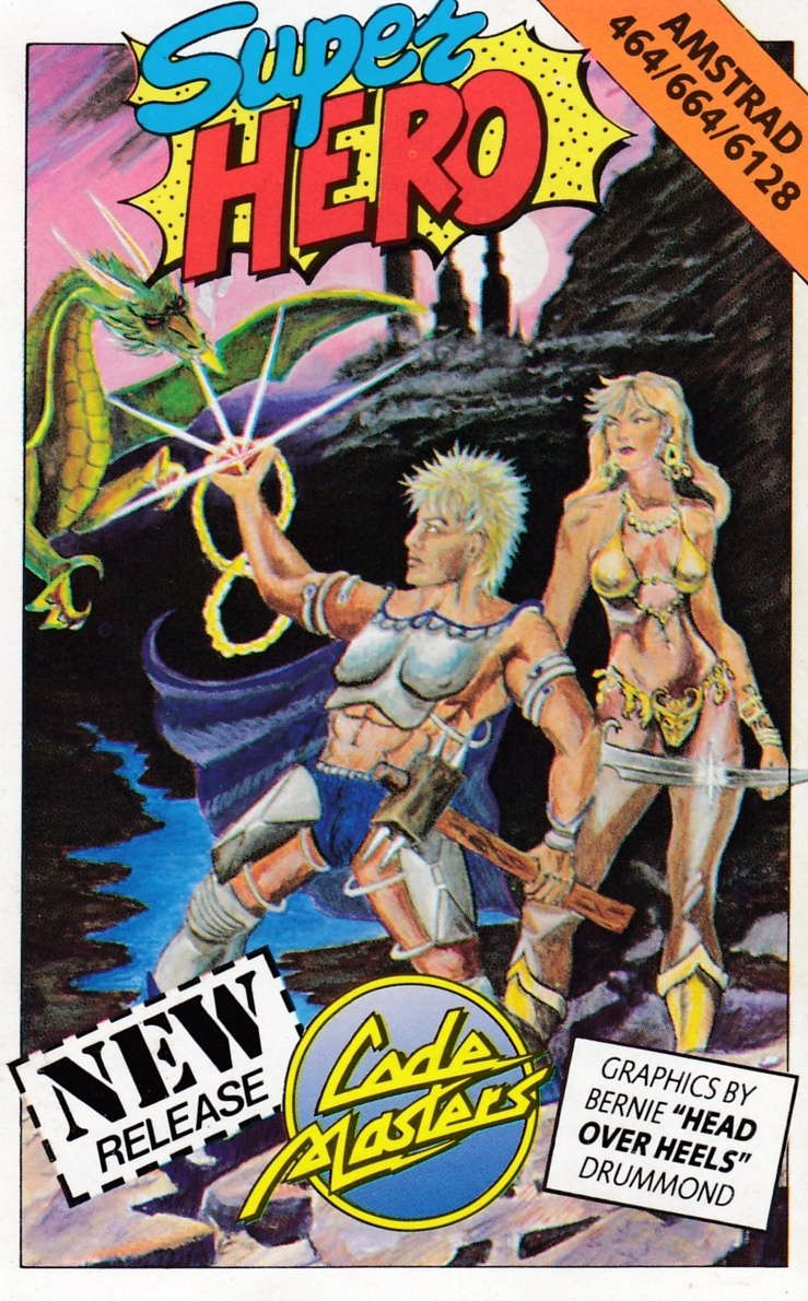 cover of the Amstrad CPC game Super Hero  by GameBase CPC