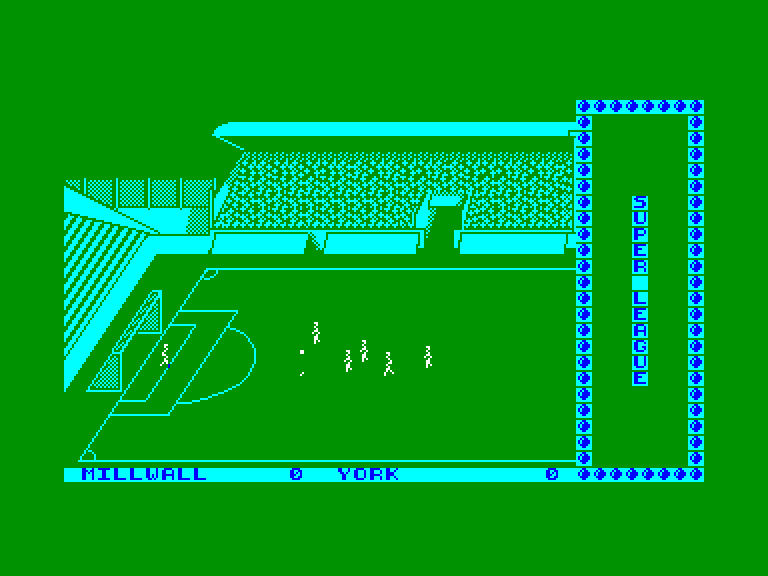 screenshot of the Amstrad CPC game Super league by GameBase CPC