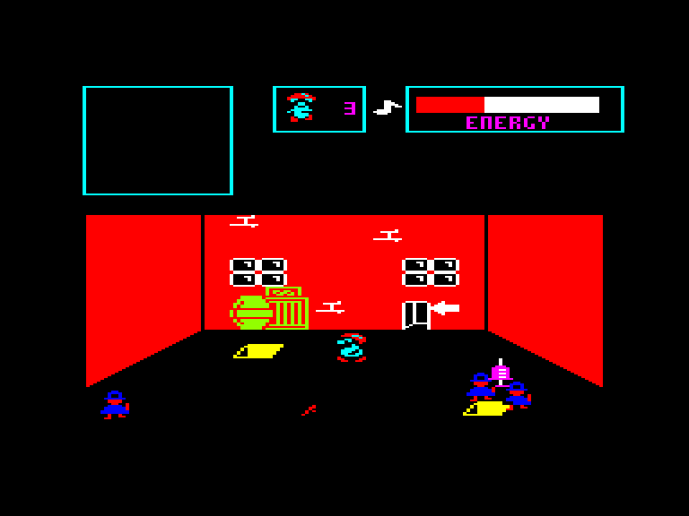 screenshot of the Amstrad CPC game Super sam by GameBase CPC